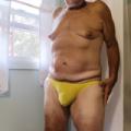 Sissies yellow panties