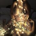 BBW Christmas light fun