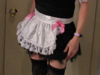 Chrisissy Sissy Maid available to serve your personal needs! 1 of 5