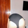 me wearing wifes bathing suits
