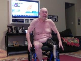 Tom Nude (1) Wearing My Prosthesis 15 of 20