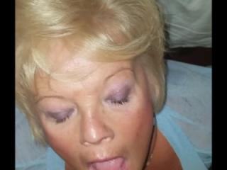 Blonde Cum Feeding 3 of 13
