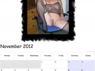 Happy Nude Year .... my 2012 calendar for you 12 of 13