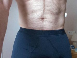 New blue boxers
