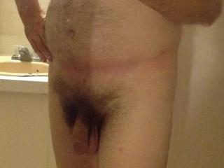 Fresh scrubbed following a shower 2 of 4