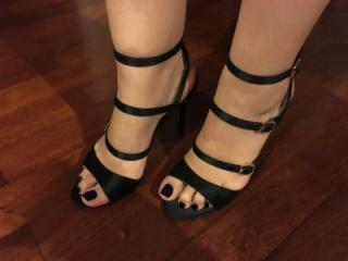 My feet in heels