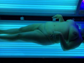 Mature tanning bed tease 6 of 9