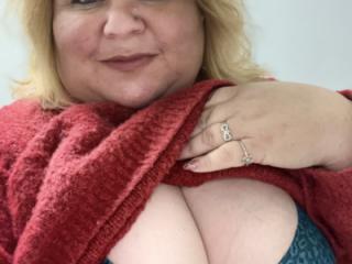 New Nipple Jewelry and Teasing my hubby from work 7 of 8