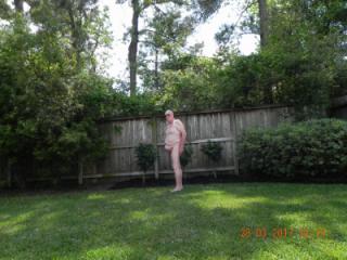 28 Mar 2017 naked in the backyard 10 of 16
