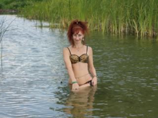 In water of Plescheevo-lake 4 of 20
