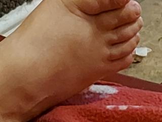 The wifes feet