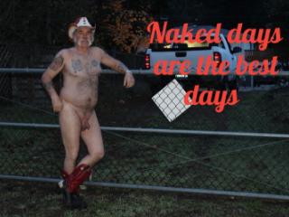 Enjoy being Naked and Free 2 of 6