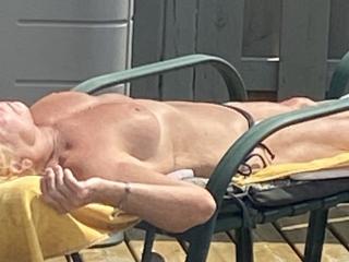 Topless Tanning