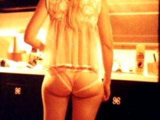 My wife Patty and her manySee through Baby Doll nighty'sladies 4 of 10