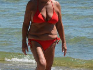 My New Red Bikini 11 of 20