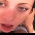 Getting cum all over my face