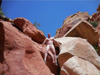 Nude Hiking at Red Rock, Mt. Charleston and Lake Mead