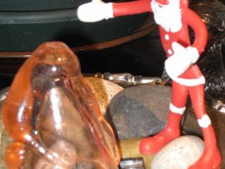Santa finds a naughty  girl 3 of 8