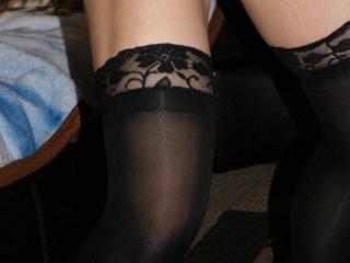 Only wearing stockings 17 of 20