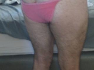 Pink panties after a shower 8 of 8