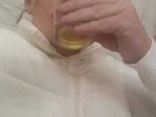 Chloe likes to drink her own piss 13 of 20