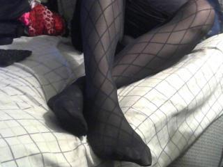 legs in black nylons 7 of 10