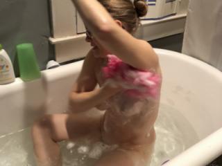 Playing in the bath! 1 of 6