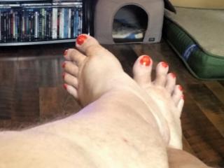 New color on my toes 2 of 7