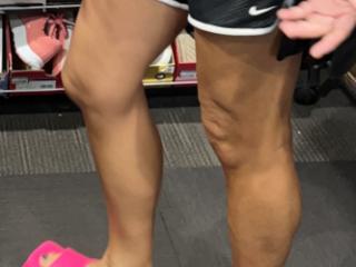 Trying on shoes at the Shoe Store 12 of 13