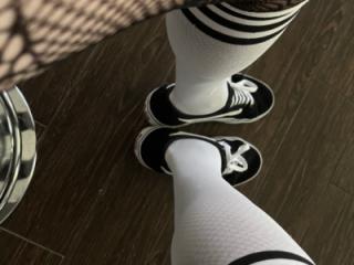 Feeling slutty in my fishnets 4 of 6