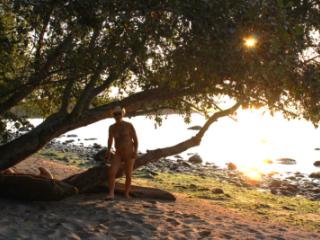 Sunrise and just enjoying my Birthday Nude 12 of 17