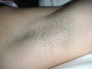 Armpits with some hair