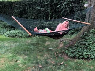Same person,different hammocks and decades 2 of 4