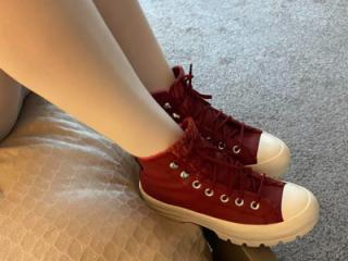 New kicks with white tights 8 of 8
