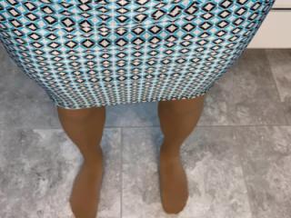 New pantyhose and skirt 1 of 5
