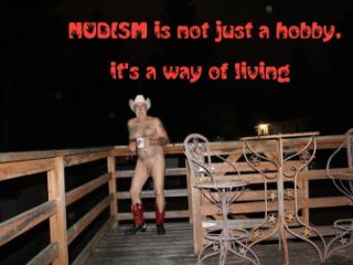 Loving the nudist lifestyle 1 of 4