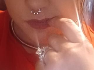 Collared slave teasing 4 of 18