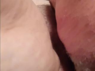 Licking wife