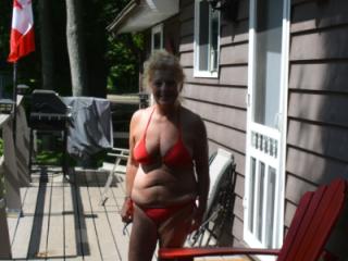 New Red Bikini 15 of 18