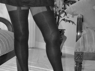 Wife in suspender tights 2 of 8