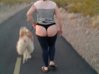 Walking with the dog 3 of 19