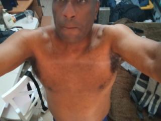 Me Shower & Hitting Golf balls 2 of 4