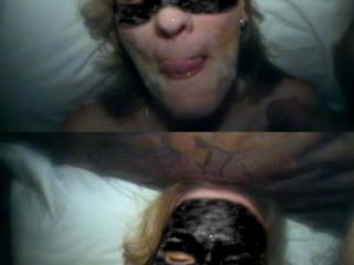 Hubby came on my face 6 times in a row (photo set) 19 of 20