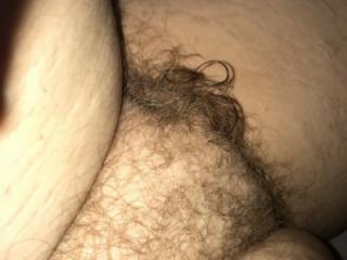 Wife's hairy pussy and ass 5 of 8