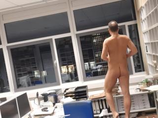 Naked at work 9 of 19