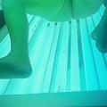 Just a little tanning bed fun