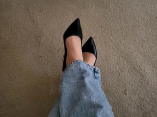 Jeans heels and hose 7 of 7