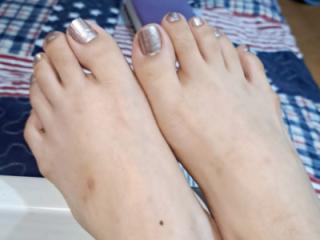 Cum on my feet 5 of 12