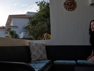 Fun on balcony