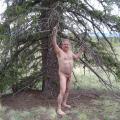 Naked in the Rockies a few years ago